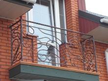 Кованое ограждение балкона 10